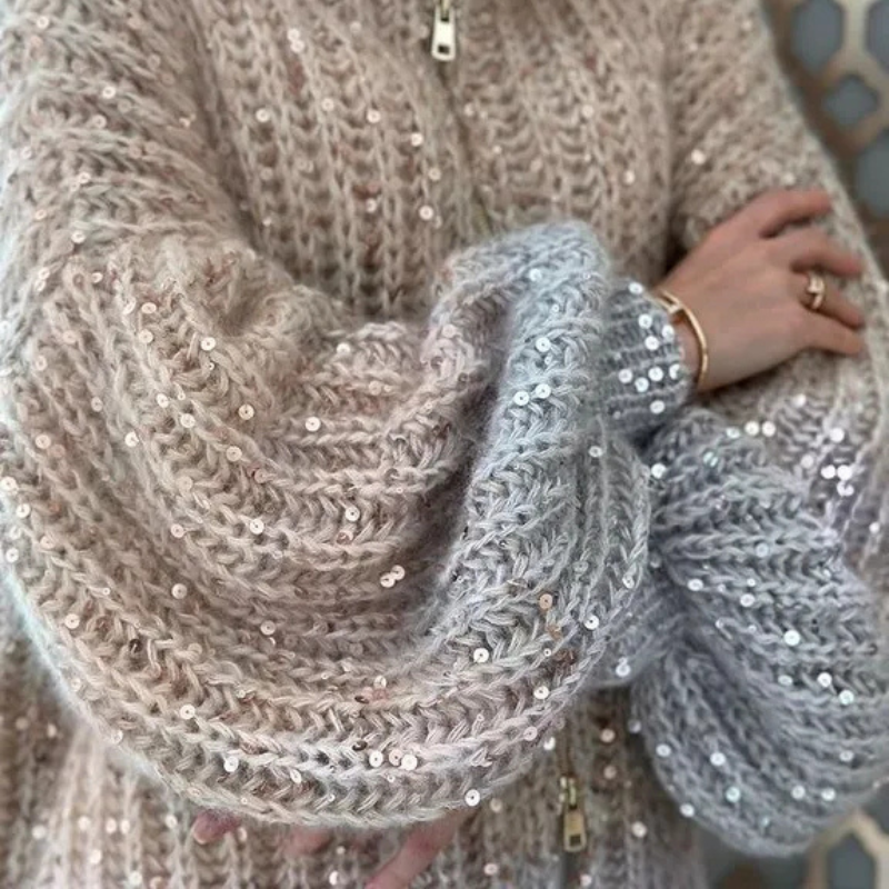 MARJORIE | Pull scintillant élégant