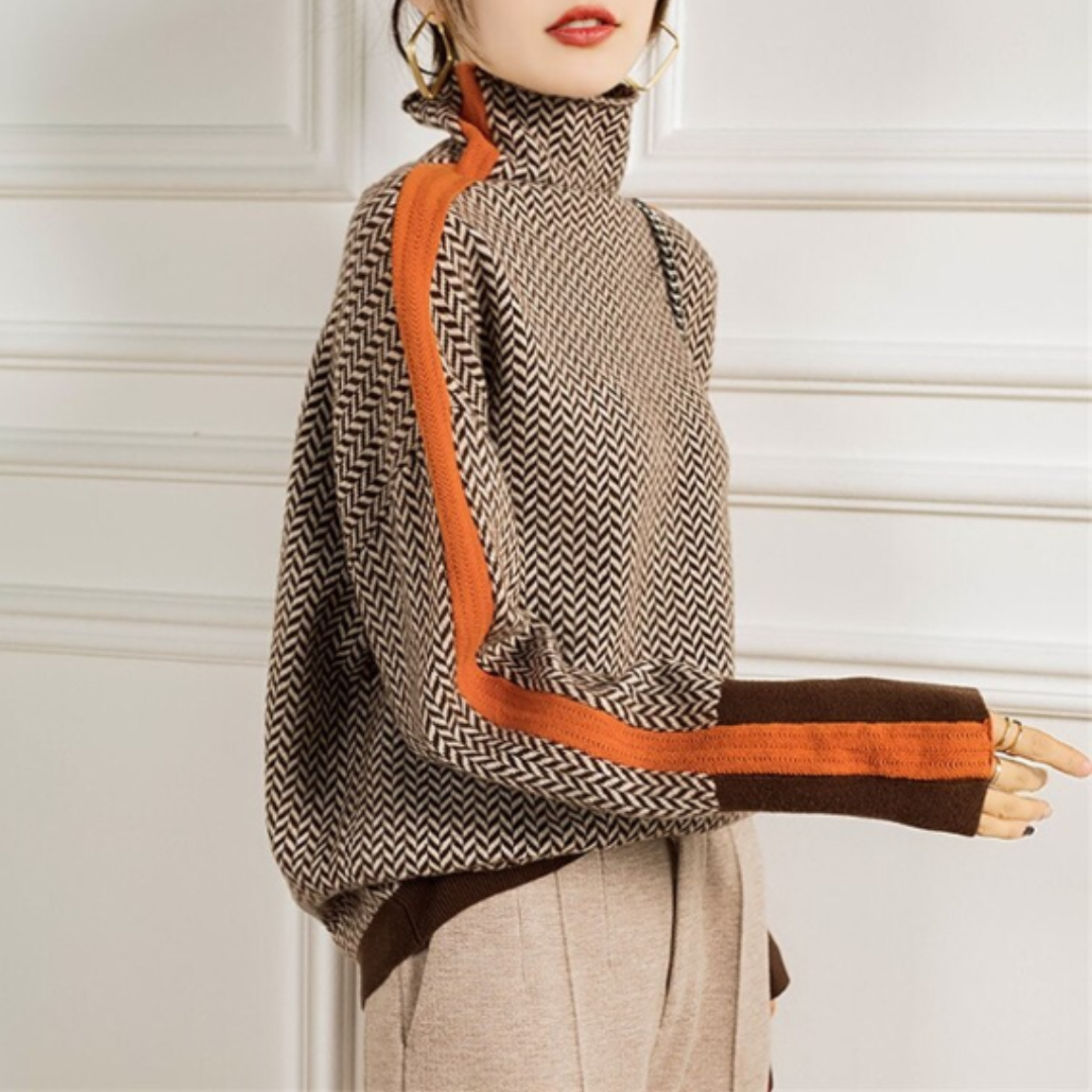 ROMANE | Pull rayé chic et confortable