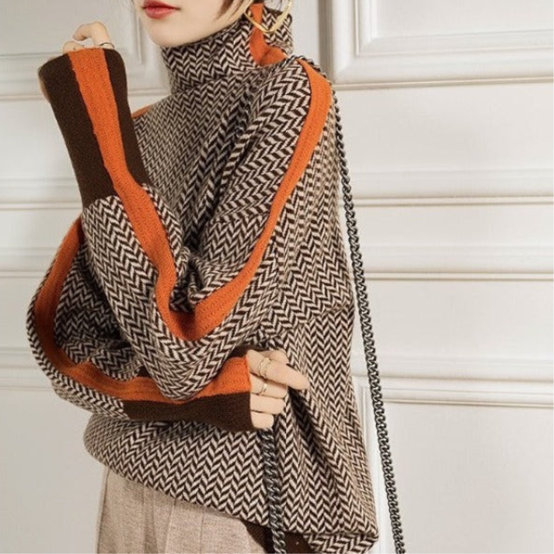 ROMANE | Pull rayé chic et confortable