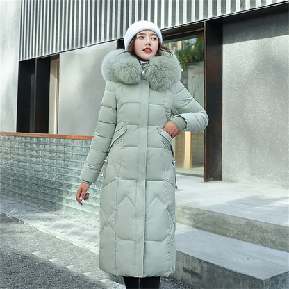 Christelle | Élégant manteau en fausse fourrure à l'italienne