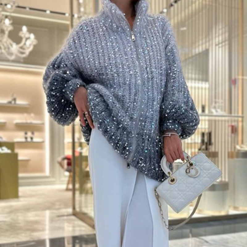 MARJORIE | Pull scintillant élégant