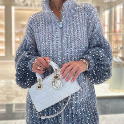 MARJORIE | Pull scintillant élégant