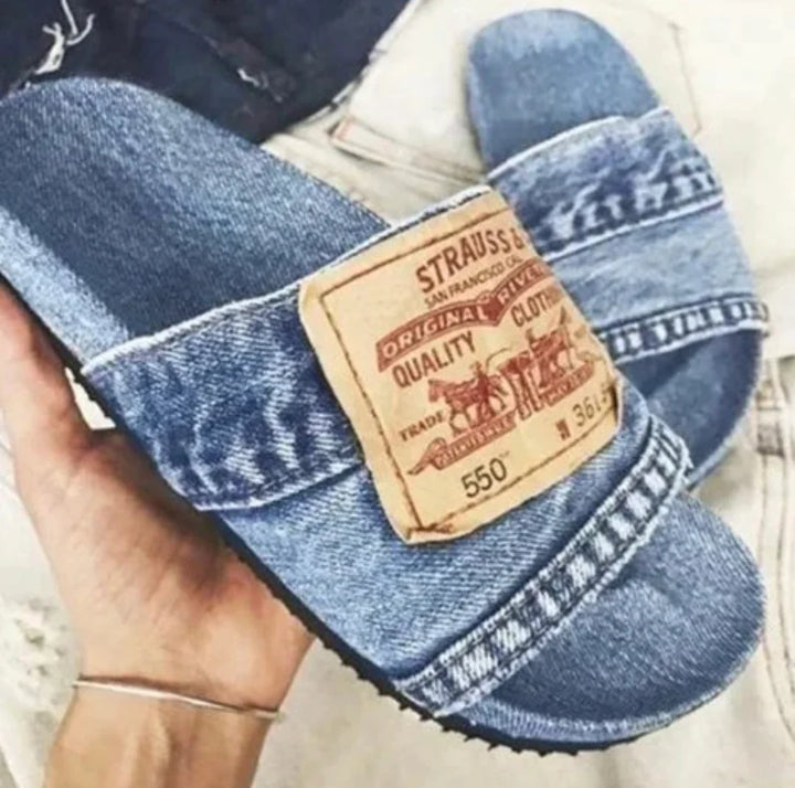 Sandales Linda en denim